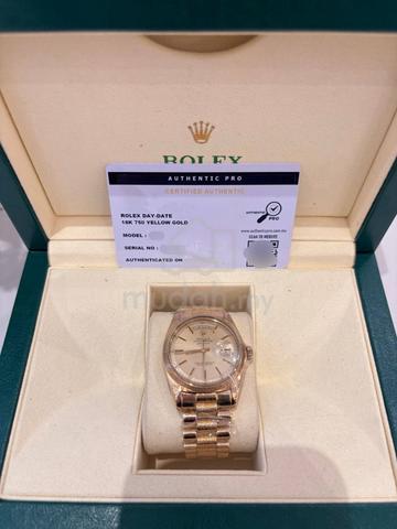 (Like New) Rolex Day-date Morellis Finish 18k 750 - photo 2 of 6
