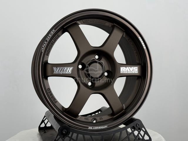 NEW 15 TE37 Rim City Jazz Vios Yaris Myvi Civic EK - photo 6 of 6