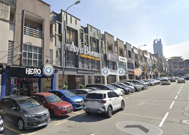Sri Petaling KL Prime Area G Floor Shop Lot For Rent Face Main Road 1