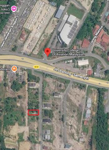 JENDERAM HILIR - LOT BANGLO 5,997 SQFT BERHADAPAN UniCAM 1