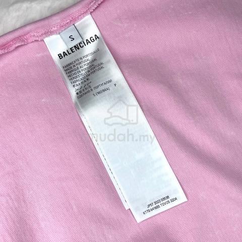 Balenciaga Graphic Hand Drawn Pink Tee - photo 4 of 4