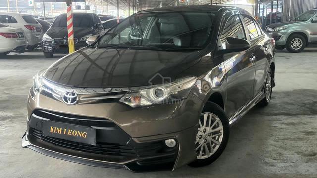 2015 Toyota VIOS 1.5 G / BLACK LEATHER /PUSH START - 1