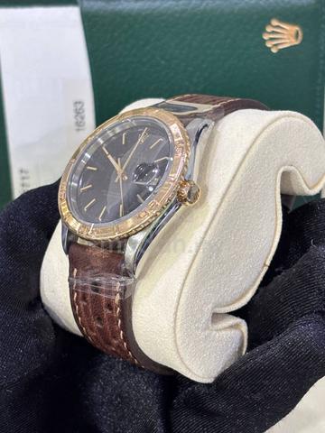 Rolex Datejust Turn O Graph Yellow Gold Bezel - photo 3 of 5