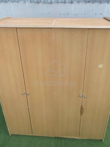 YF16E  Almari Baju 160 x 198 cm 4 Doors Wardrobe - photo 6 of 6