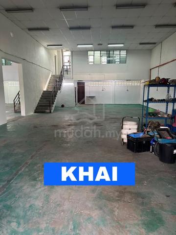 2 Adjoining Warehouse Factory For RENT Bukit Minyak Industrial Area 1