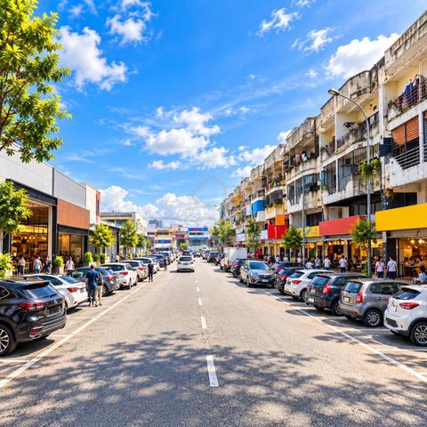 Batu Caves Freehold Ground Floor Ceiling 20ft Shop 20x70 with High ROI 1