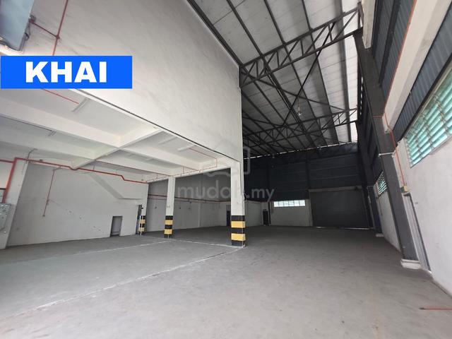 Semi Detached Factory Warehouse For RENT Valdor Industry & Batu Kawan 1