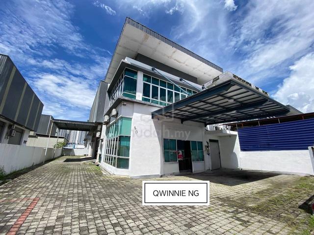1.5STOREY light industry warehouse Industri Impian Alma BM For Sell 1