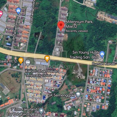 12th Mile Main Road Mixed Zone Land For Sale along Pan Borneo Highway ...