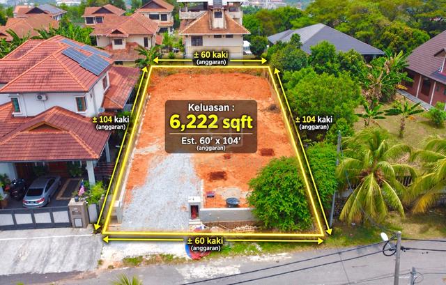 TANAH LOT BANGLO l FREEHOLD ( 6,200 Sft ) Desa Baginda BANGI 1