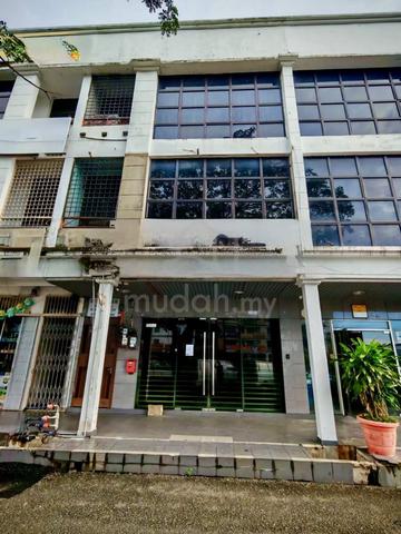 Facing main road 3 storey Shop Office Jalan Chain Ferry Butterworth 1