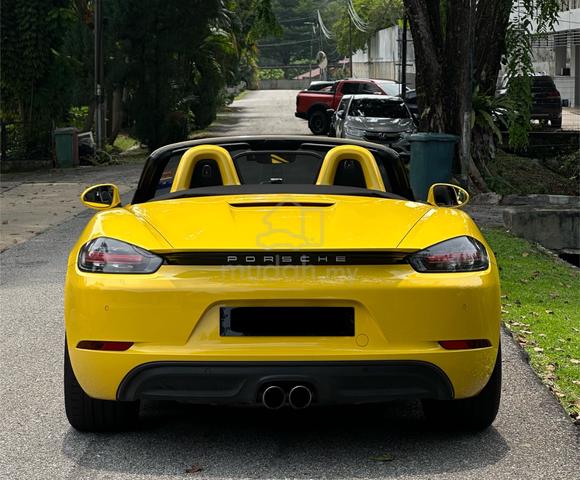 50K KM 2018 Porsche BOXSTER 2.0 14Ways OriYellow - 5