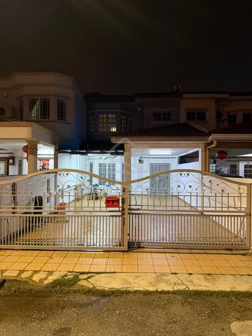20x80 double storey house mutiara bukit raja klang jalan cokmar 1