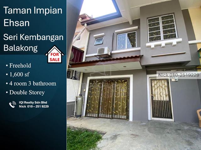 Renovated 2-Storey Taman Impian Ehsan Seri Kembangan Cheras - House for ...