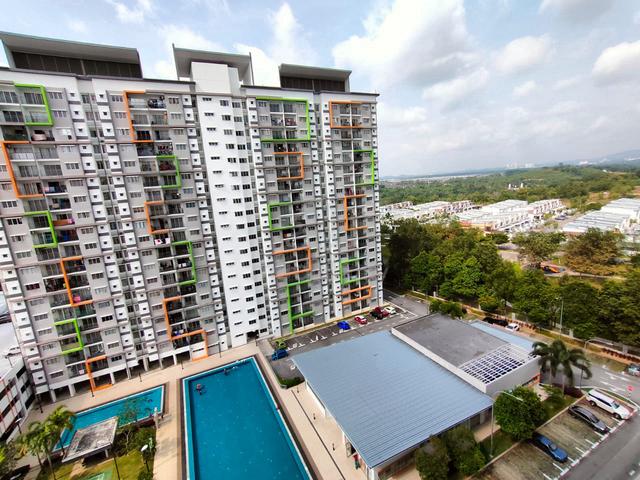 Apartment for Sale, 3 Bedroom, 947 sq.ft, D'Cerrum Apartment, Semenyih ...