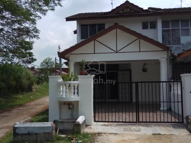 Double story house corner at senai investment 1