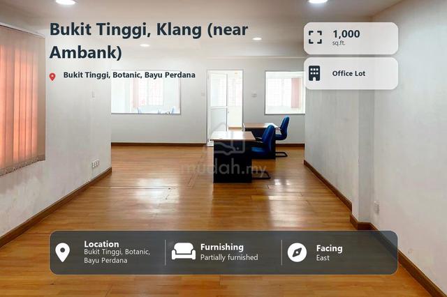 3rd Floor Office Lot Sublet @ Bukit Tinggi, Klang (near Ambank) 1