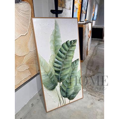 Botanical Serenity – Textured Acrylic Wall Art - photo 5 of 6