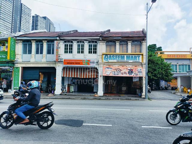 Jelutong Main Road Double Storey Shop Lot for Sales 1