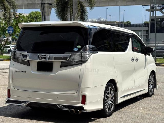2016 Toyota VELLFIRE 2.5 ZG F/SPEC ROOF JBL KIT - 5