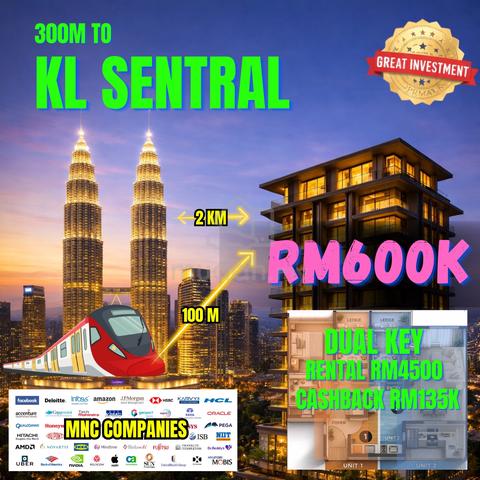 KL Sentral Dual Key Condo 1