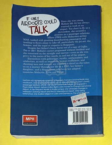 IF ONLY AIRPORTS COULD TALK BOOK Buku - photo 2 of 3