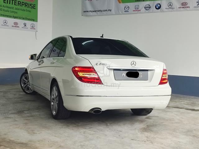2012 Mercedes Benz C200 CGI BlueEFCY Facelift - 2