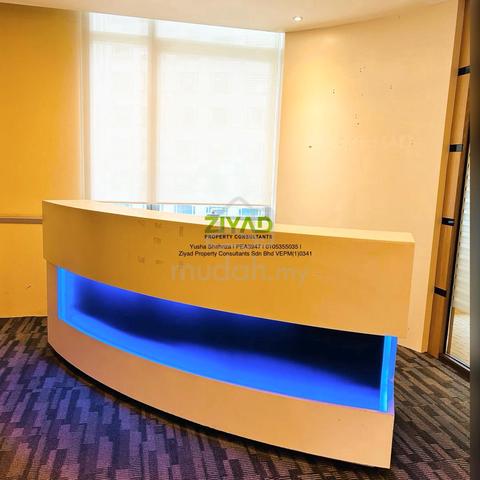 Partially Furnished Office Space Plaza Sentral KL Sentral 1