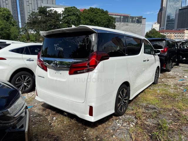 21 Alphard 2.5 SC SUNROOF 3LED DIM BSM SPARE TYRE - 2