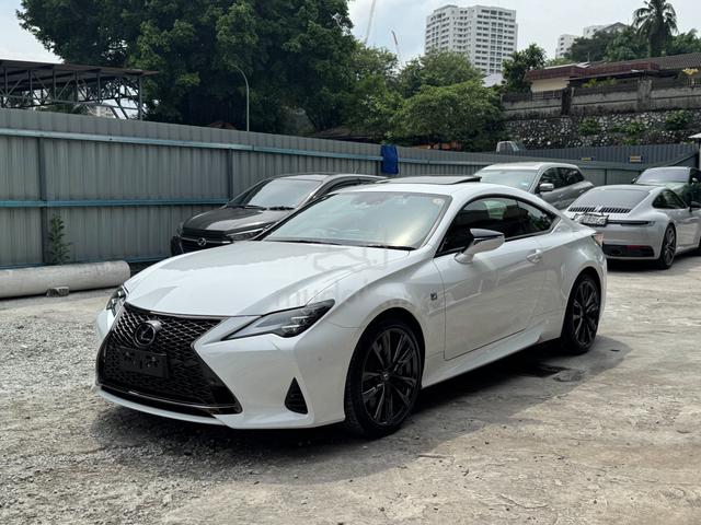 2024 Lexus RC300 F SPORT SUNROOF BLACK INT GRDE 5A - 4