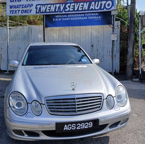 Black interior 2005 Mercedes E200 K (CKD) 1.8 (A) - 2
