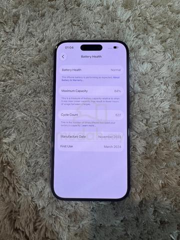 iPhone 15 pro 256gb black - photo 5 of 5