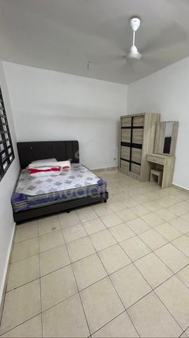 Furnished MasterRoom with Attached Bathroom For Rental @ Kulim Hi-Tec 1