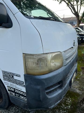 2008 Toyota HIACE 2.5 KDH200R-RBMDYE (M) - 2