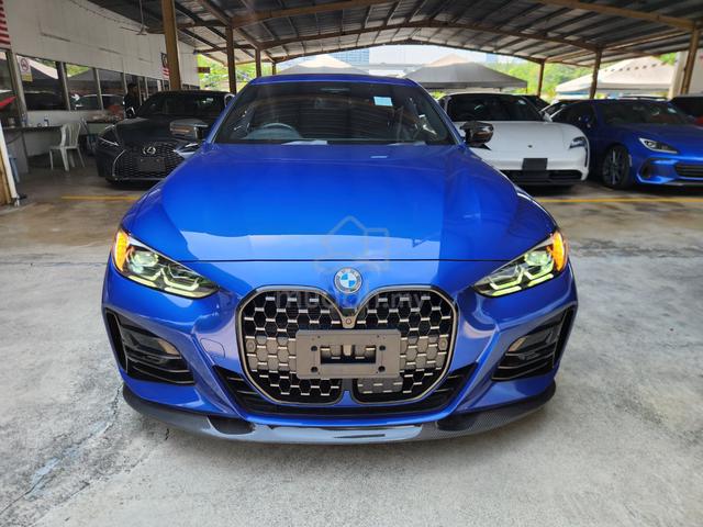 2021 Bmw 420i M Sport Coupe Portimao Blue Carbon - 2