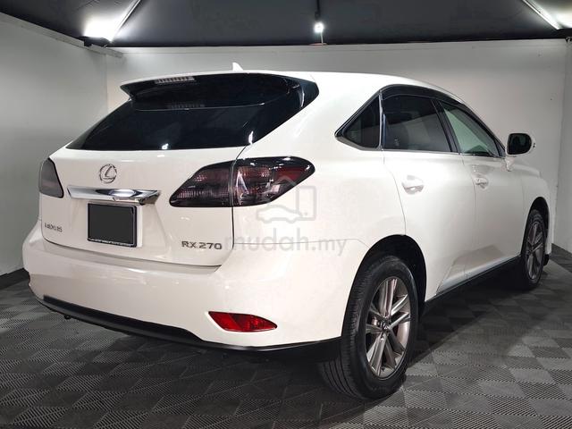 2010 Lexus RX270 2.7 (A) 5-Years Warranty - 2