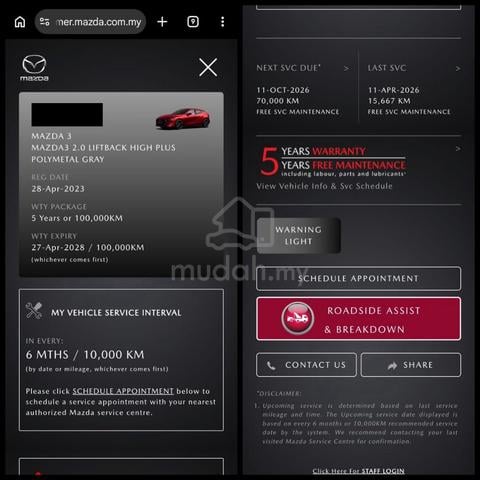 2023 Mazda 3 2.0 GVC HIGH PLUS MY19 BP Sunroof - 3