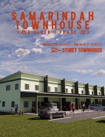 Samarindah Townhouse NEW phase Open for booking ‼️ 1