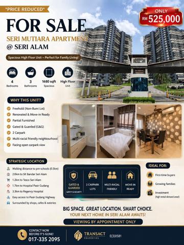 Seri Mutiara Apartments (Seri Alam) 1