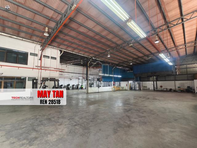FACING MAIN ROAD Kulim Taman Industri Waja 1.5 Storey Semi D Factory 1
