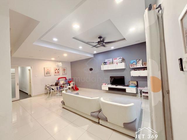 Double Storey Damai Residence @ Kemuning Utama Fully Reno Facing North 1