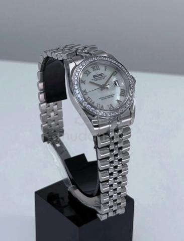 Custom S. Mod 31mm White MOP Roman Diamond - photo 3 of 6