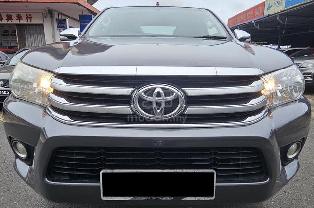 2017 Toyota HILUX D/C 2.4 A G VNT 4WD (AT) (4X4)🩶 - 2