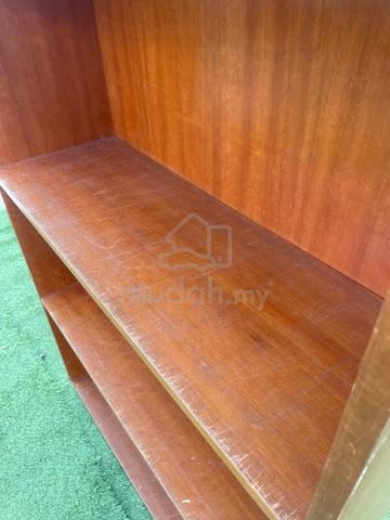 YF18AA Almari Rak Buku Kayu 3 x 5.3 Feet 4 Tier - photo 5 of 6