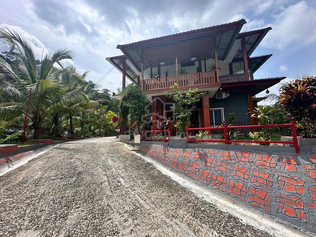 RESORT / CHALET di AIR TERJUN SUNGAI SENDAT, ULU YAM, BATANG KALI 1