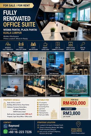 Fully Renovated Office Suite for Rent 1