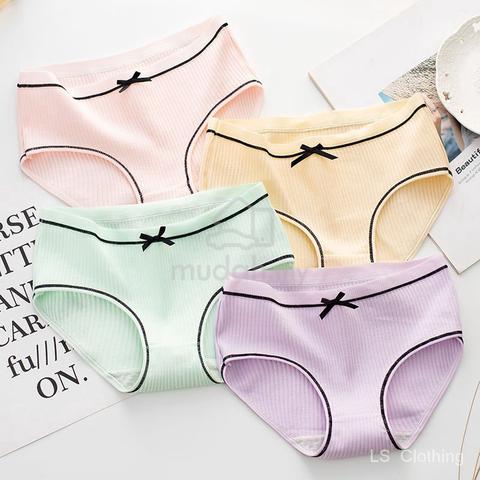 L XL size cotton ribbon women underwear  - photo 2 of 6