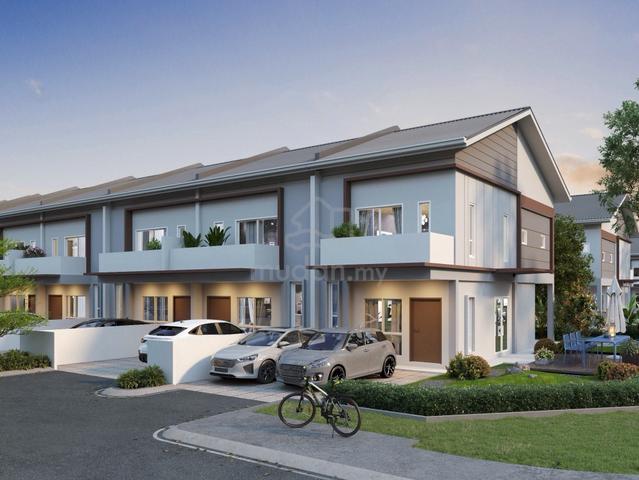 Tuaran, New Double Storey Terrace, Full Loan : Taman Lagun Ria 2 1