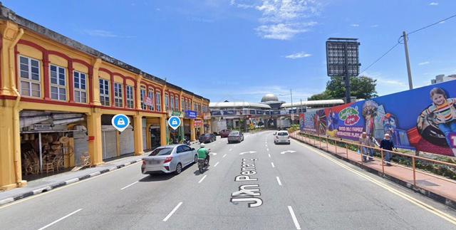 Double Storey Shoplot at Penang Road Georgetown Near Komtar For Rent 1