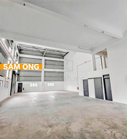 Semi-D Light Industry @ Palmera Bukit Minyak Brand New 1